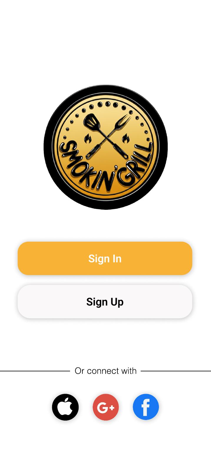 Smokin Grill splash screen